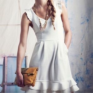 Anthropologie White Dress